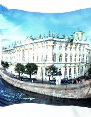 Подушка с фотопечатью С-Петербург.Эрмитаж 40*40 см