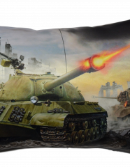 Подушка с фотопечатью Танки ИС3 30х40